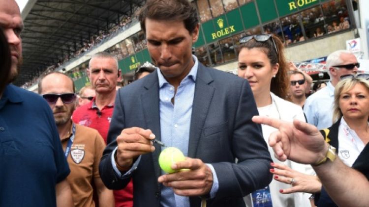 Tennis: Nadal "moins bien préparé" pour Wimbledon
