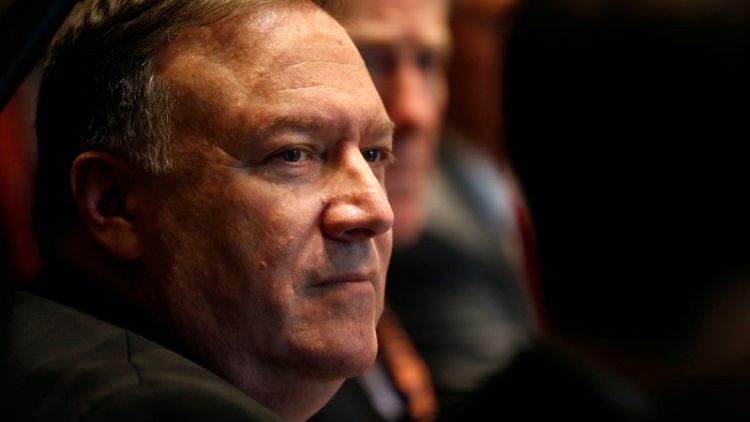 Pompeo warns Iran on nuclear arms; hopes military force will never be needed