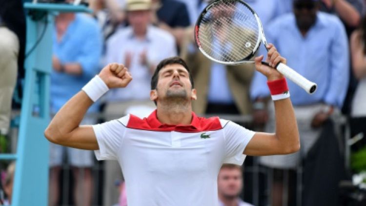 Tennis: première finale au Queen's pour Djokovic en près d'un an