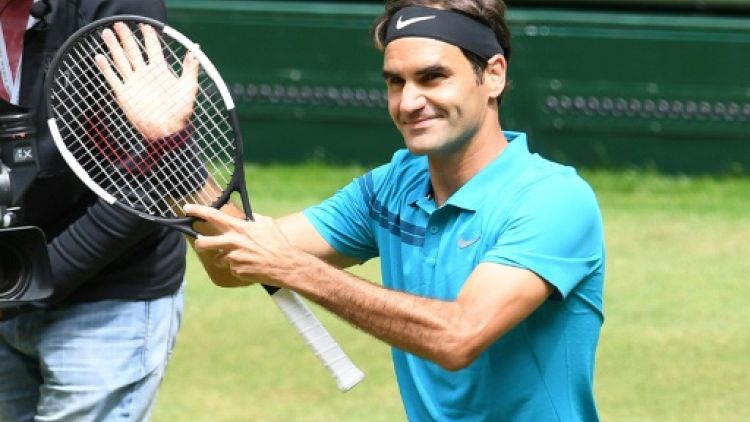Tennis: finale atteinte et contrat presque rempli pour Federer à Halle