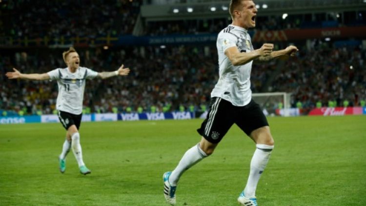Mondial-2018: l'Allemagne bat la Suède (2-1) et conserve ses chances de qualification