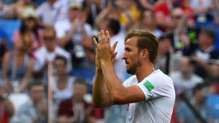 Mondial-2018: triplé d'Harry Kane, qui dépasse Lukaku et Ronaldo