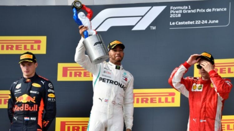 GP de France: Hamilton s'impose et reprend la tête du Championnat