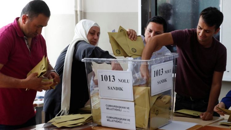 تلفزيون: حزب المعارضة الرئيسي في تركيا يحصل على 14.82% بعد فرز 10.25% من الأصوات