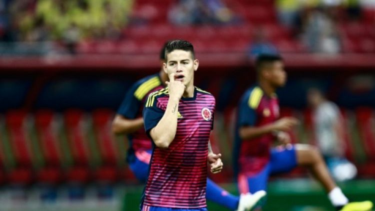Mondial-2018: James titulaire en Colombie, la Pologne avec quatre changements
