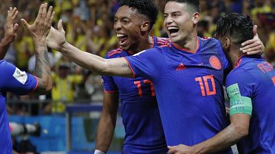 Mondiali: Colombia-Polonia 3-0