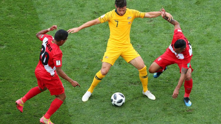 With Russia behind them, Australia must hunt for a natural goalscorer