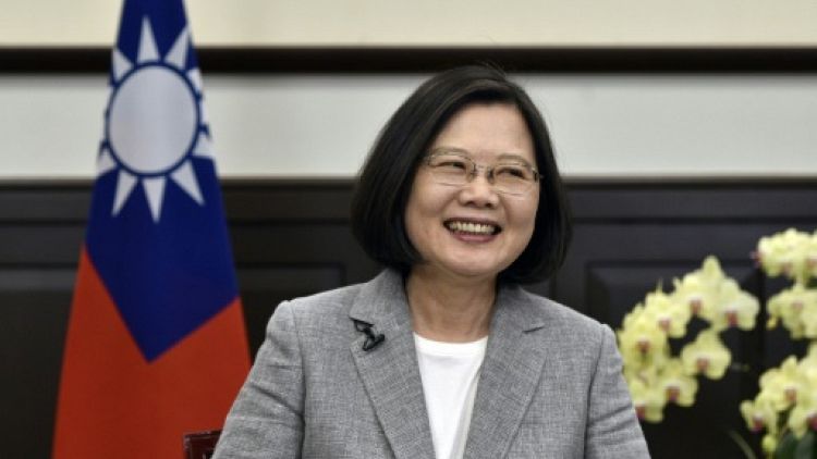 La présidente de Taïwan appelle la planète à "contenir" les ambitions de Pékin 
