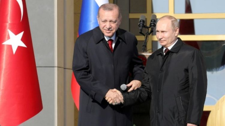 Poutine salue la "grande autorité politique" d'Erdogan après sa réélection
