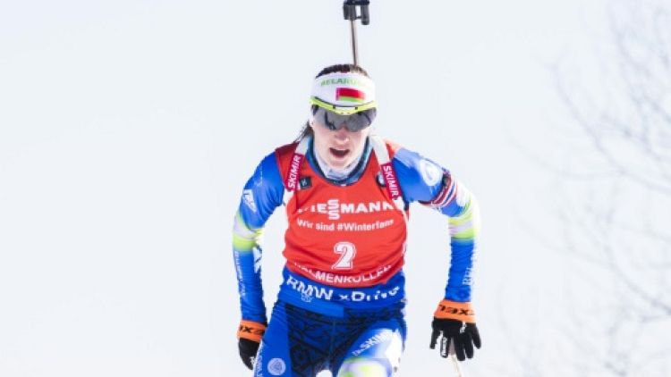 Biathlon: la Bélarusse Darya Domracheva met un terme à sa carrière