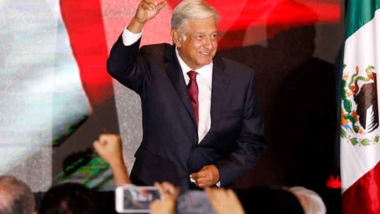 Mexico leftist vows no tolerance on corruption after historic win