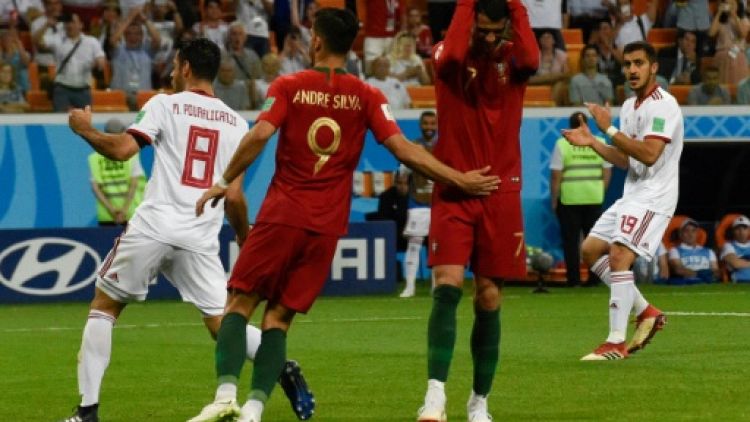 Mondial-2018: le Portugal frustré mais qualifié face à l'Iran