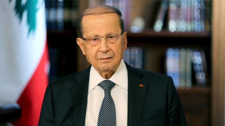 الرئيس اللبناني يقول إسرائيل رفضت تسوية نزاع حدودي بحري