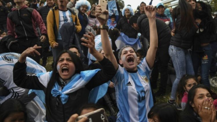 Mondial-2018: cris de joie en Argentine, sauvée in extremis