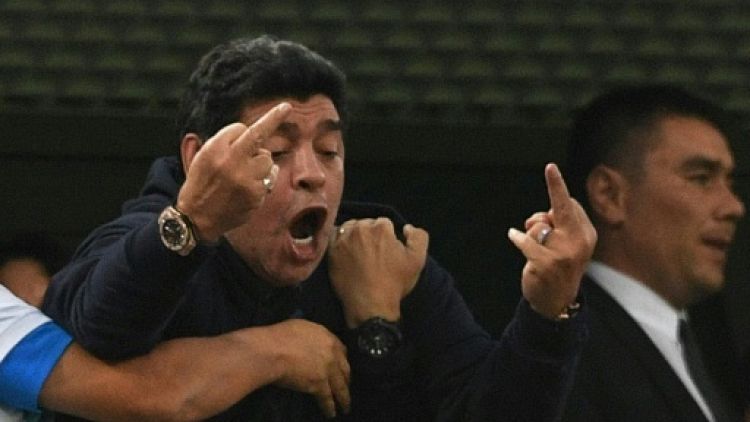 Mondial-2018: cet encombrant Maradona