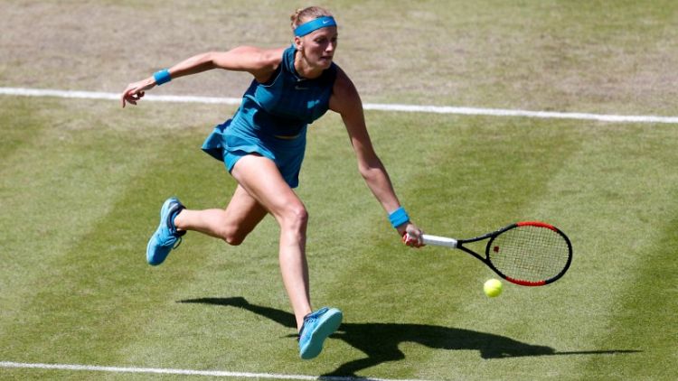 Kvitova withdraws from Eastbourne with injury