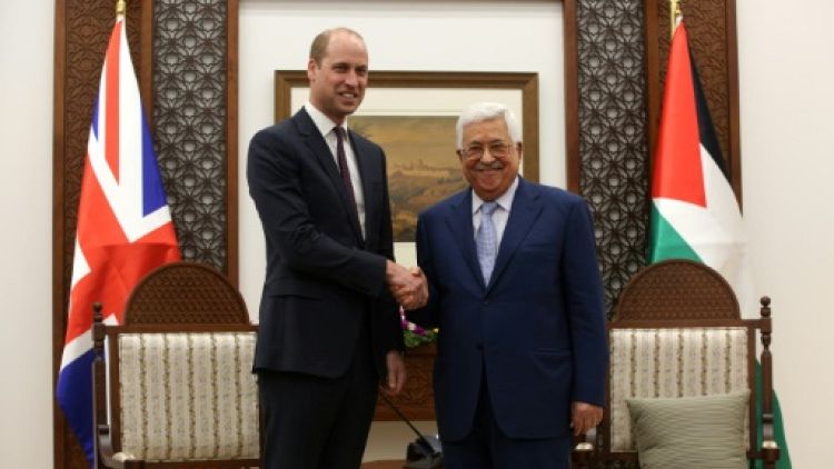 Le prince William parle des Territoires palestiniens comme d'un "pays"