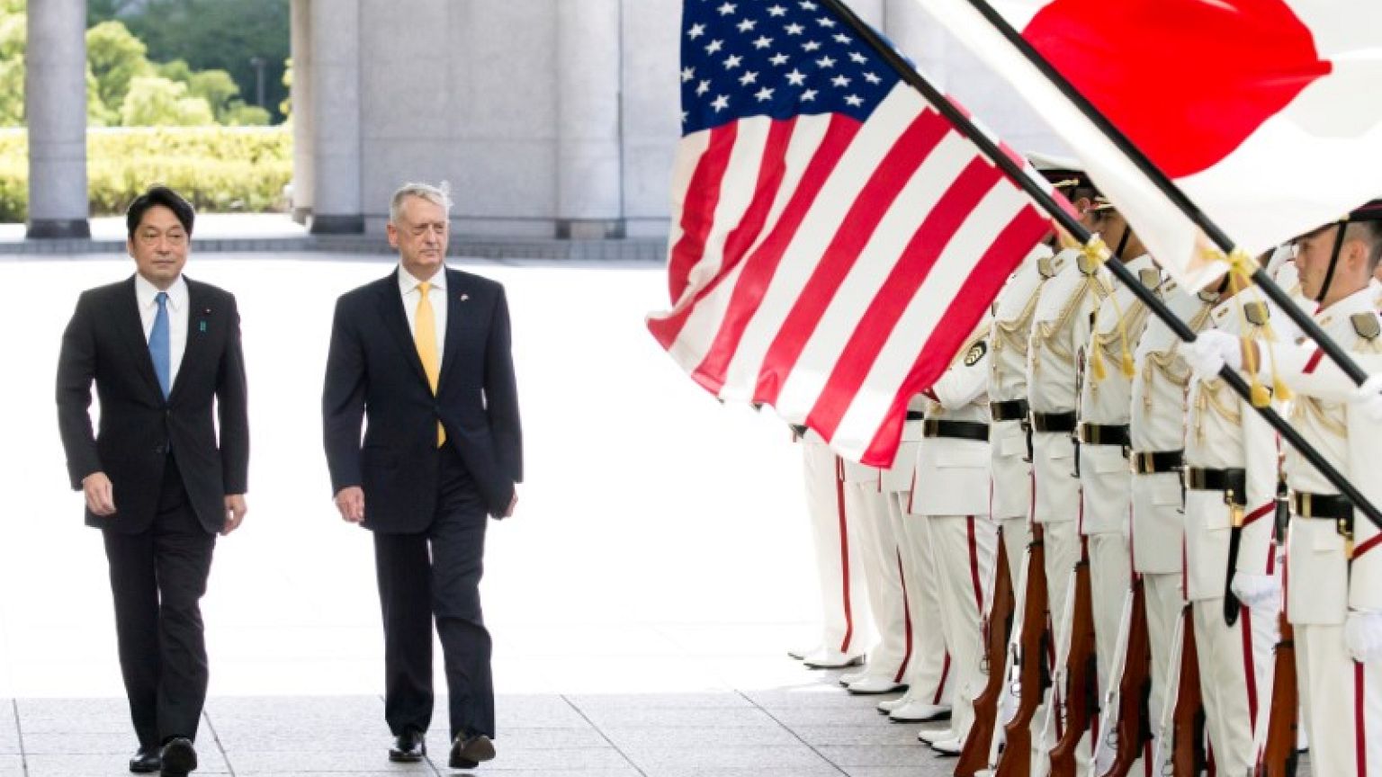 Mattis says Japan-U.S. committed to ending North Korea's 'weapons of mass destruction'