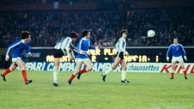 Mondial-2018: le dernier France-Argentine, en pleine dictature à Buenos Aires en 1978