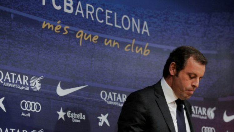 L'ancien président du FC Barcelone Sandro Rosell va être jugé pour blanchiment