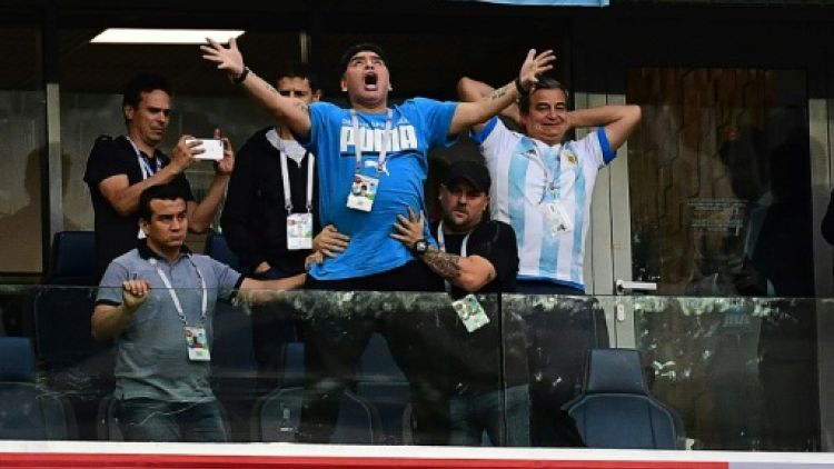 Mondial-2018: "La France est l'un des candidats au titre", estime Maradona