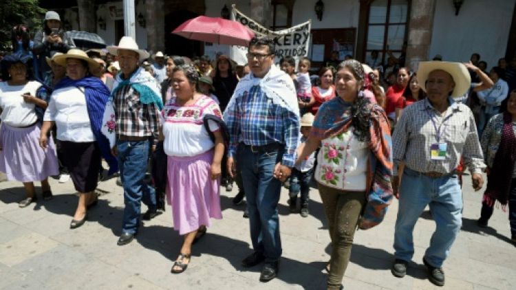 "Jusqu'à la victoire!": des indigènes mexicains contre les élections