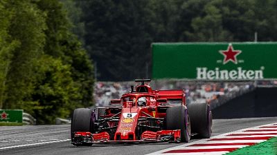 Gp Austria: vola Vettel,Hamilton insegue