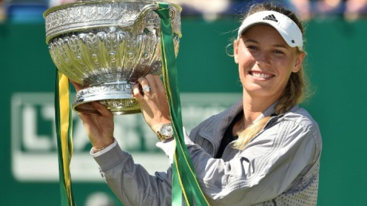 Tennis: Wozniacki, solide, s'offre un 29e titre à Eastbourne avant Wimbledon