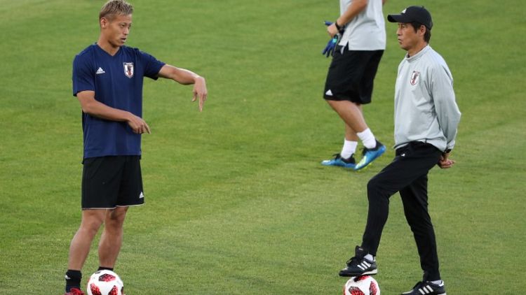 Japan's fresher legs give them a chance against Belgium - Nishino