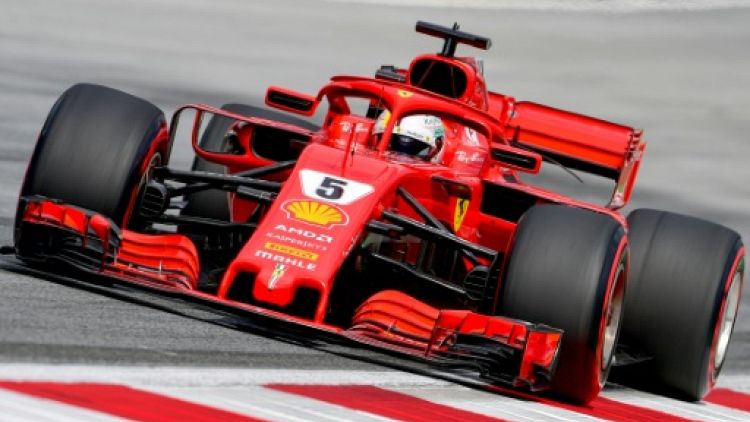 GP d'Autriche: Vettel (Ferrari) pénalisé de 3 places sur la grille pour avoir gêné Sainz (Renault)