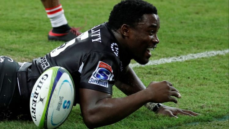 Rugby - Mvovo try leads Sharks fightback in crucial win over Lions