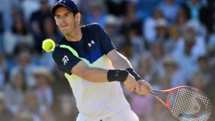 Wimbledon: Murray sera bien là mais prend "les choses au jour le jour"