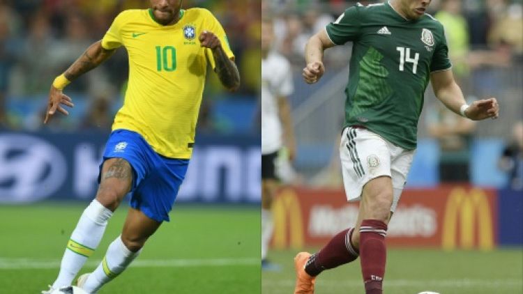 Mexique-Brésil: Chicharito-Neymar, aux larmes!