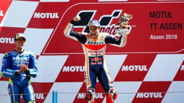 MotoGP: nouvelle victoire pour Marc Marquez au GP des Pays-Bas, Zarco 8e MotoGP: nouvelle victoire pour Marc Marquez au GP des Pays-Bas, Zarco 8e