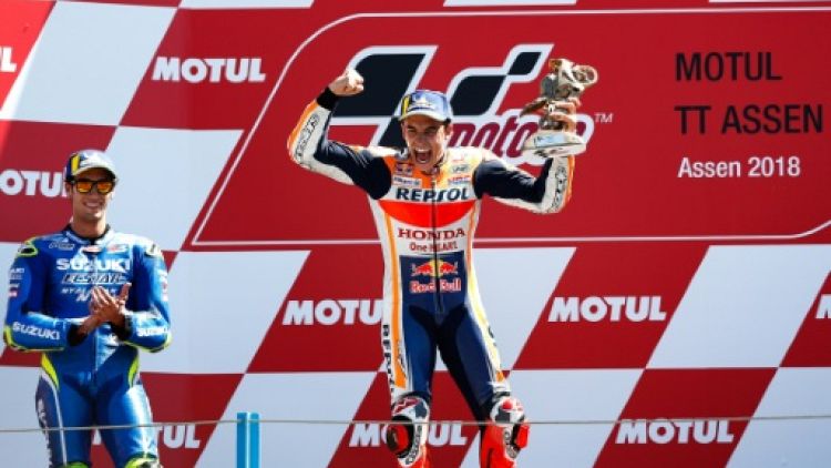 MotoGP: nouvelle victoire pour Marc Marquez au GP des Pays-Bas, Zarco 8e