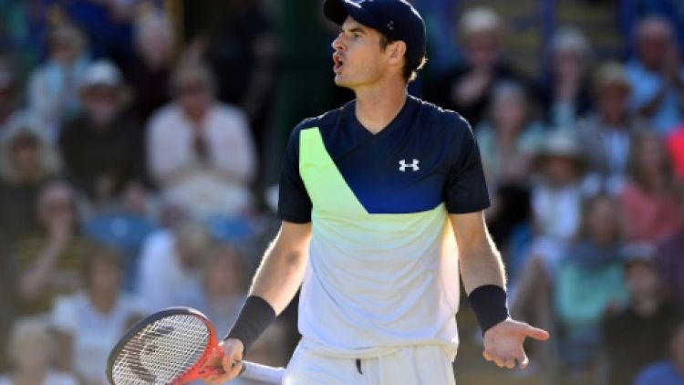 Wimbledon: forfait d'Andy Murray "pas assez en forme"