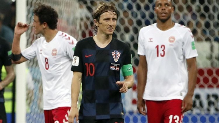 Croazia-Danimarca 1-1, ai supplementari