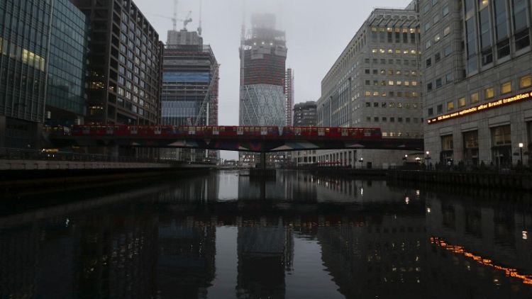 Brexit clouds UK financial sector mood