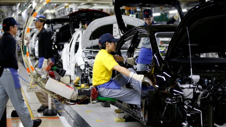 مؤشر ياباني يشير لنمو الإنتاج الصناعي لكن التصدير ينكمش