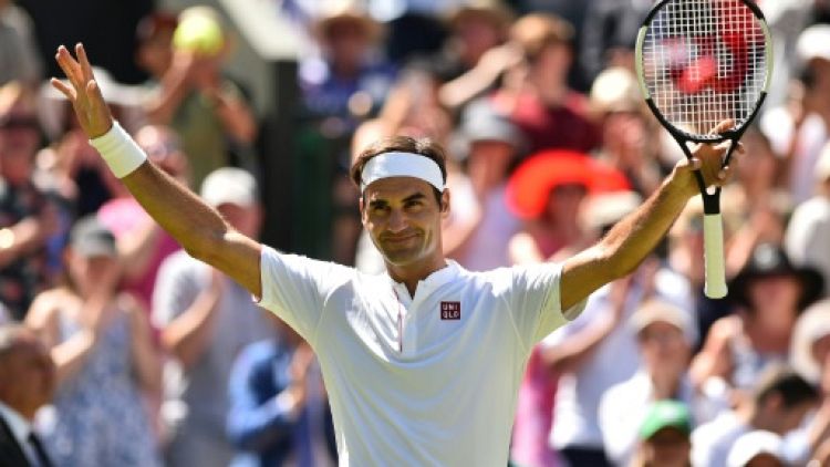 Wimbledon: Roger Federer réussit ses débuts