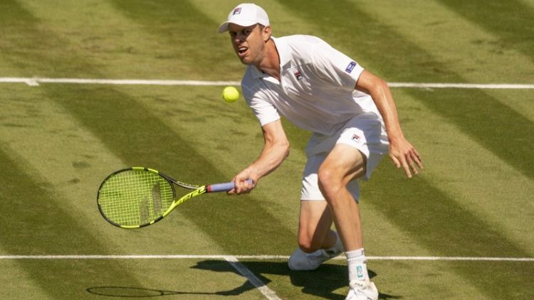 Querrey focussed on long Wimbledon run, not honeymoon