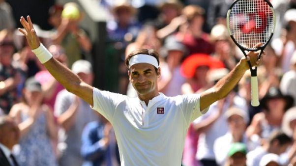 Wimbledon: Roger Federer et le nouvel habit du champion Wimbledon: Roger Federer et le nouvel habit du champion