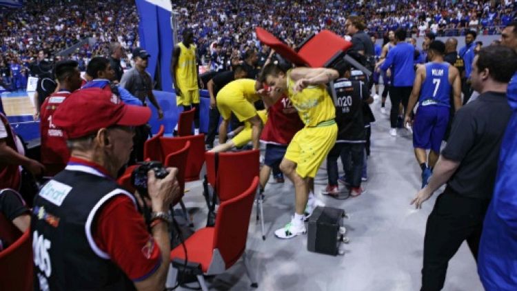 Bagarre lors d'un match de basket Philippines-Australie: l'heure des excuses