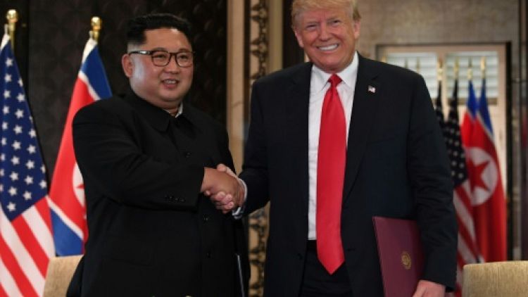 Les discussions avec la Corée du Nord "se passent bien", affirme Trump 