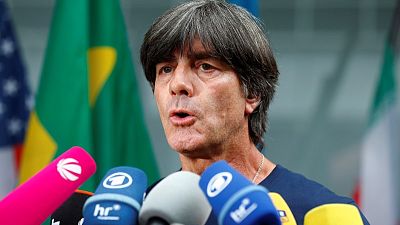 ألمانيا تؤكد بقاء لوف رغم الخروج المبكر من كأس العالم ألمانيا تؤكد بقاء لوف رغم الخروج المبكر من كأس العالم