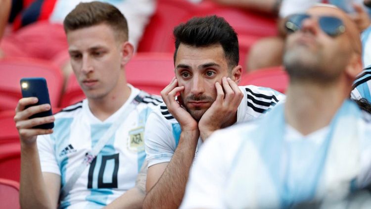 Argentina fans left in Russia wonder what to do
