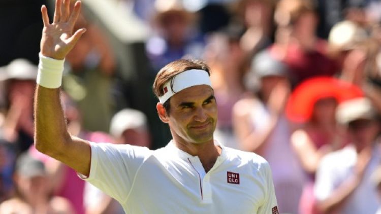 Wimbledon: Roger Federer face au finaliste d'Eastbourne 