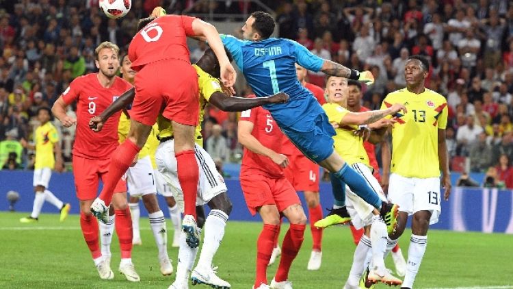 Mondiali: Colombia-Inghilterra ai rigori