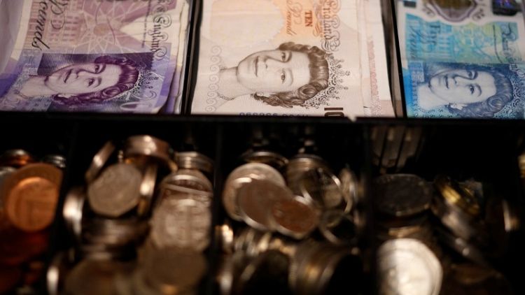 Sterling edges up ahead of UK services data