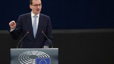 La Pologne défend son "droit" à réformer sa justice devant des eurodéputés hostiles La Pologne défend son "droit" à réformer sa justice devant des eurodéputés hostiles